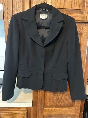 Talbots Black Women's Tailored Blazer